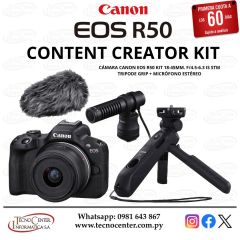 Canon EOS R50 Content Creator Kit 18-45mm